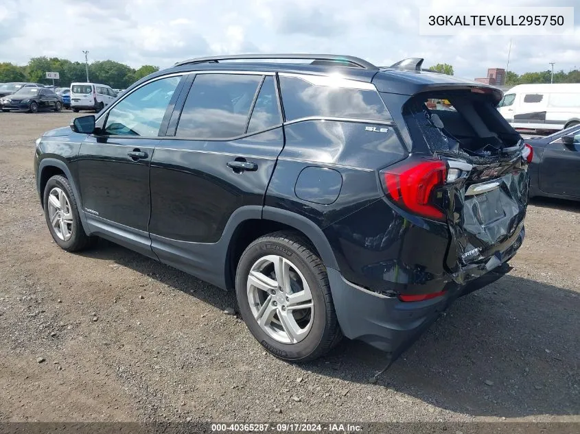 2020 GMC Terrain Awd Sle VIN: 3GKALTEV6LL295750 Lot: 40365287