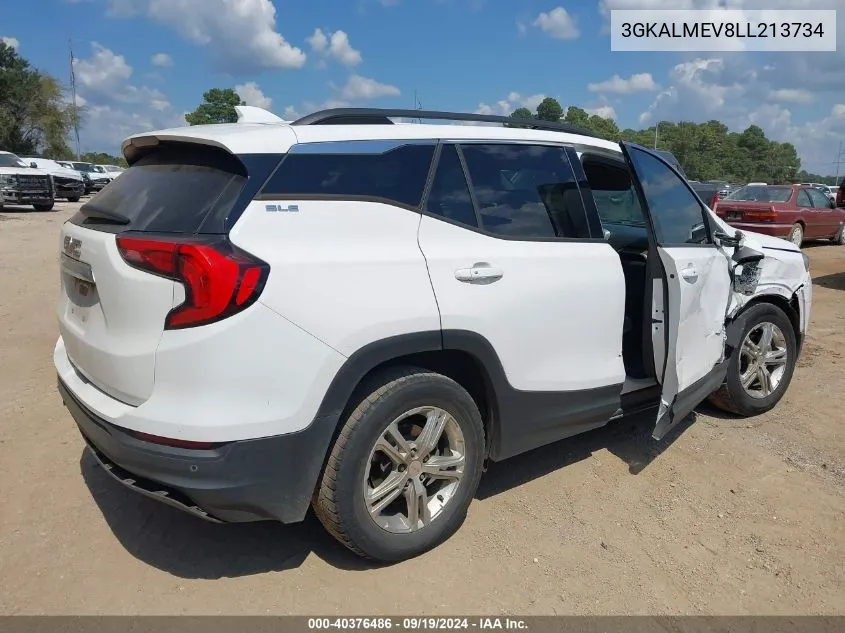 3GKALMEV8LL213734 2020 GMC Terrain Fwd Sle