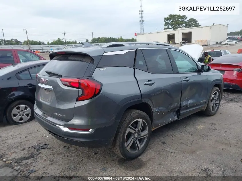 2020 GMC Terrain Fwd Slt VIN: 3GKALPEV1LL252697 Lot: 40376864