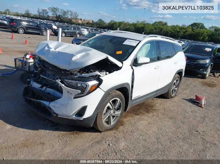 2020 GMC Terrain Fwd Slt VIN: 3GKALPEV7LL103825 Lot: 40387554