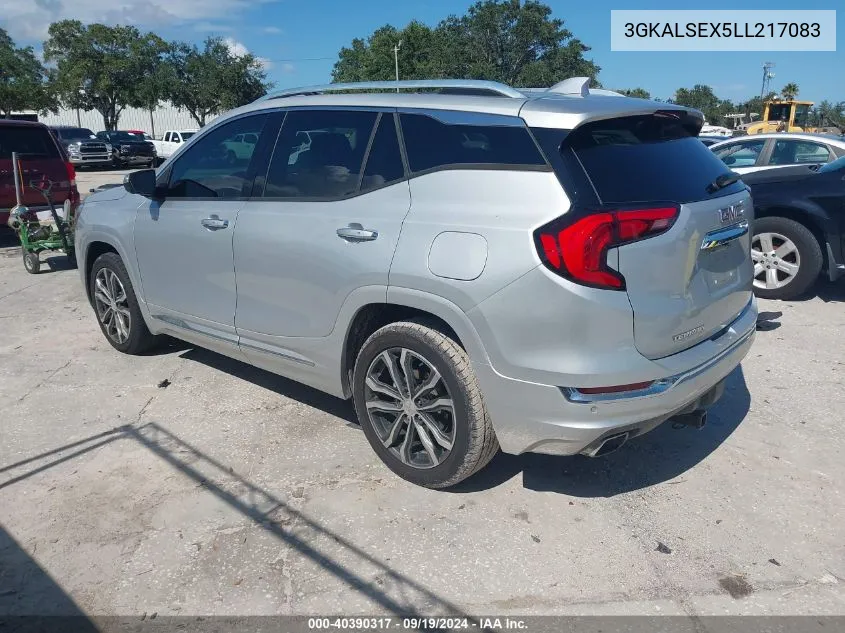 3GKALSEX5LL217083 2020 GMC Terrain Denali