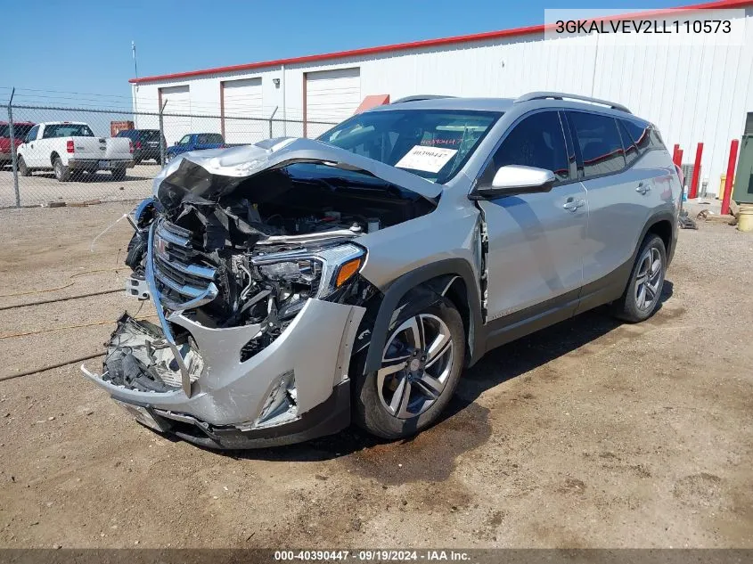 2020 GMC Terrain Awd Slt VIN: 3GKALVEV2LL110573 Lot: 40390447