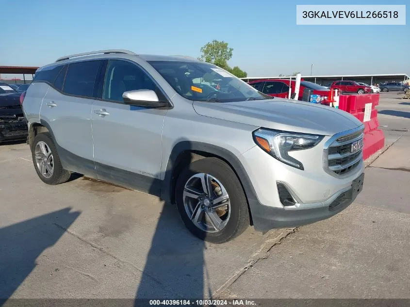 2020 GMC Terrain Awd Slt VIN: 3GKALVEV6LL266518 Lot: 40396184