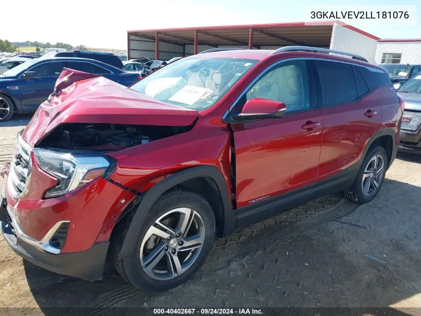 3GKALVEV2LL181076 2020 GMC Terrain Awd Slt