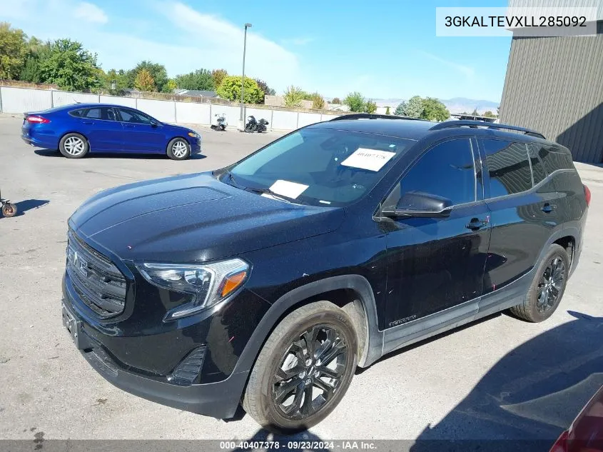 2020 GMC Terrain Awd Sle VIN: 3GKALTEVXLL285092 Lot: 40407378