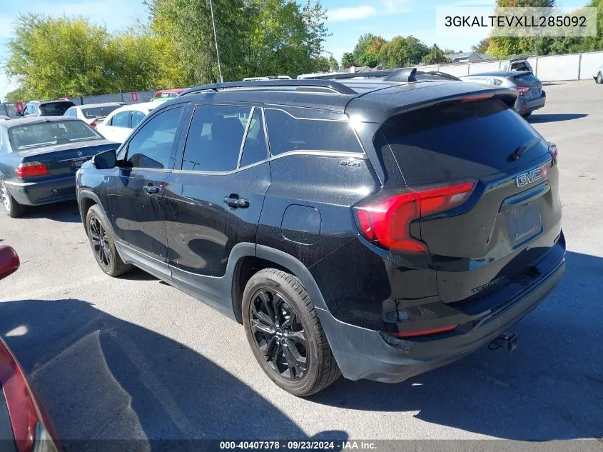 2020 GMC Terrain Awd Sle VIN: 3GKALTEVXLL285092 Lot: 40407378