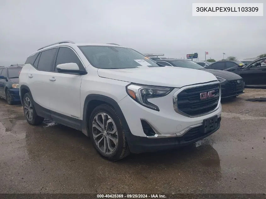 2020 GMC Terrain Fwd Slt VIN: 3GKALPEX9LL103309 Lot: 40425369