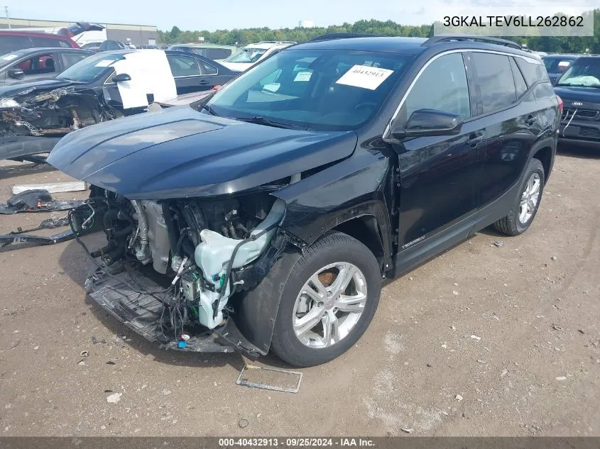 2020 GMC Terrain Awd Sle VIN: 3GKALTEV6LL262862 Lot: 40432913