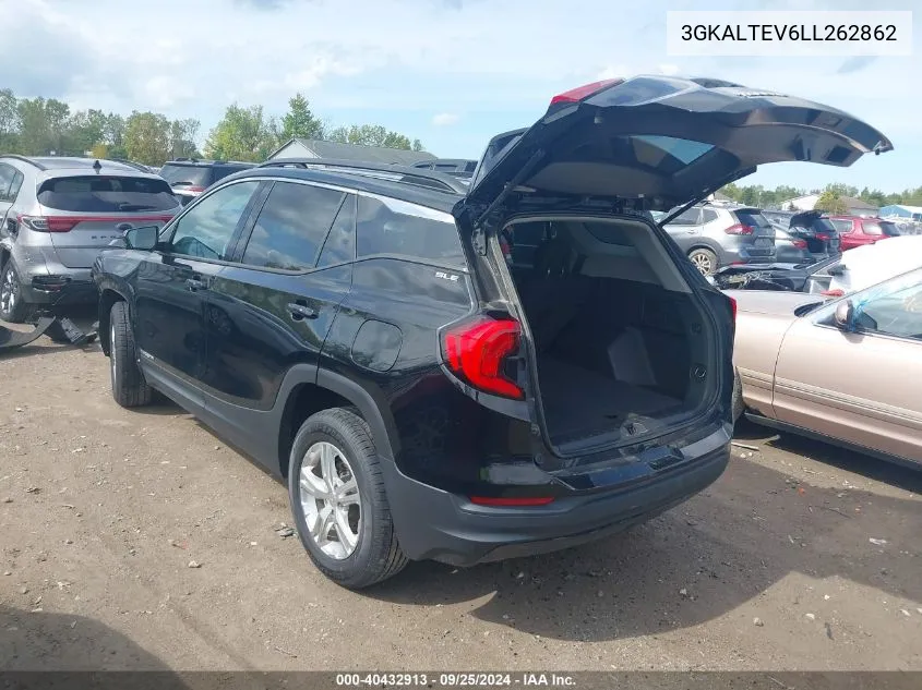 2020 GMC Terrain Awd Sle VIN: 3GKALTEV6LL262862 Lot: 40432913