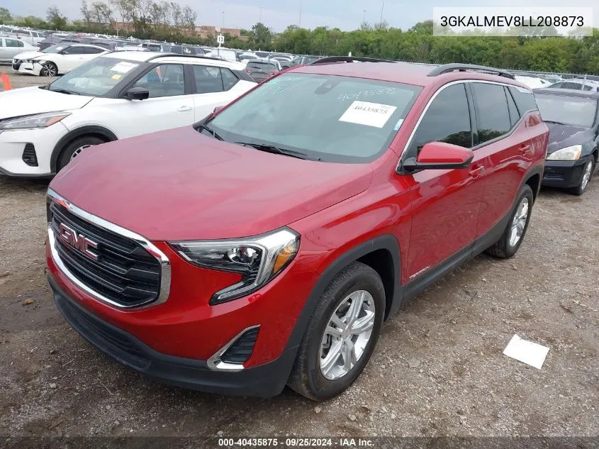 2020 GMC Terrain Fwd Sle VIN: 3GKALMEV8LL208873 Lot: 40435875