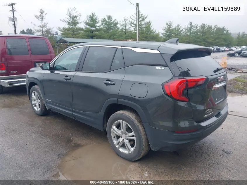 2020 GMC Terrain Awd Sle VIN: 3GKALTEV4LL159889 Lot: 40455160