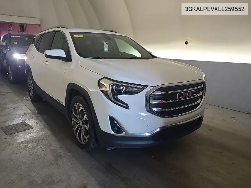 2020 GMC Terrain Fwd Slt VIN: 3GKALPEVXLL259552 Lot: 40460775