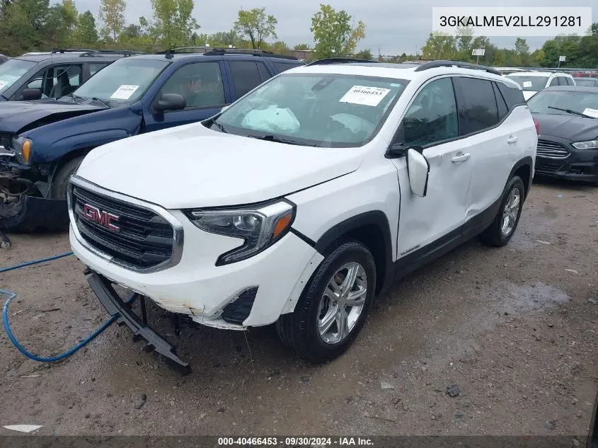 2020 GMC Terrain Sle VIN: 3GKALMEV2LL291281 Lot: 40466453