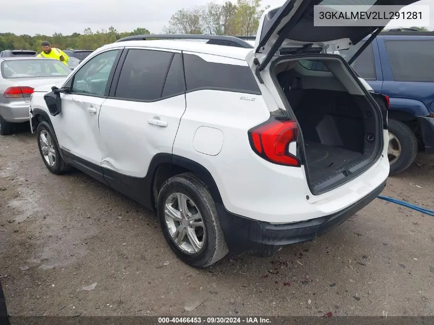 2020 GMC Terrain Sle VIN: 3GKALMEV2LL291281 Lot: 40466453