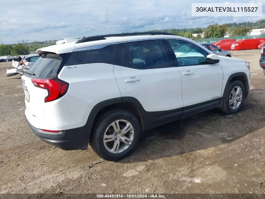 3GKALTEV3LL115527 2020 GMC Terrain Awd Sle