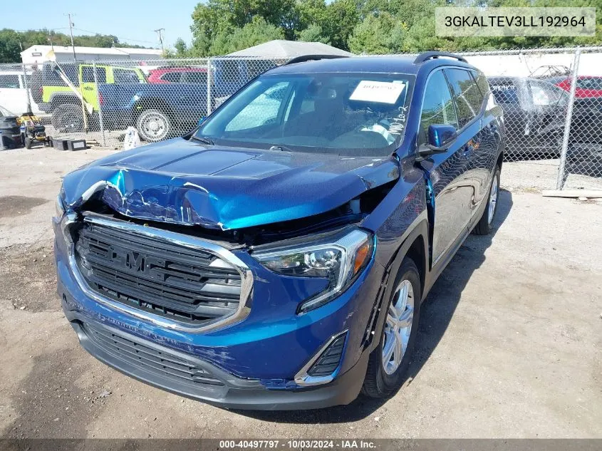 3GKALTEV3LL192964 2020 GMC Terrain Awd Sle