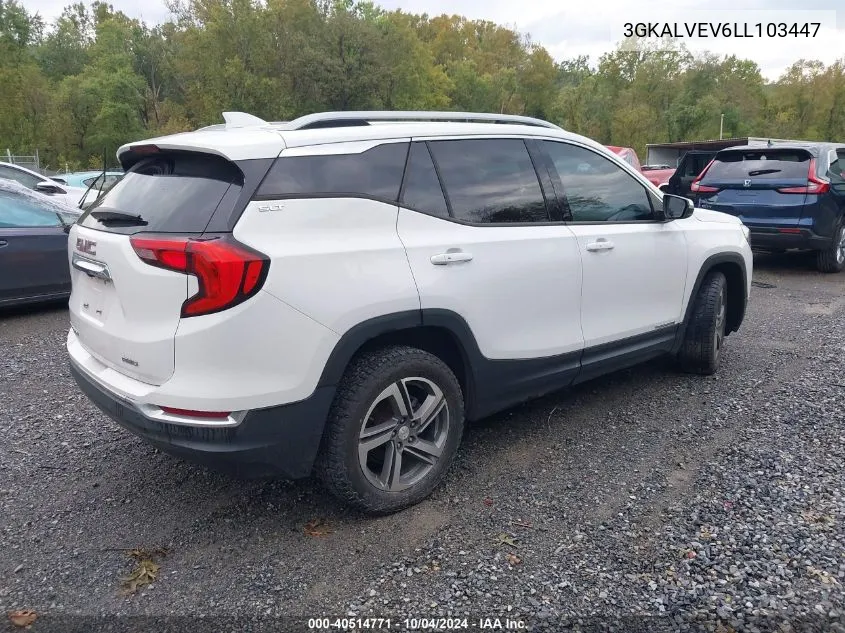 2020 GMC Terrain Awd Slt VIN: 3GKALVEV6LL103447 Lot: 40514771