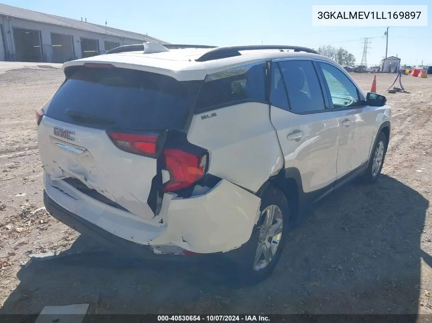 2020 GMC Terrain Sle VIN: 3GKALMEV1LL169897 Lot: 40530654