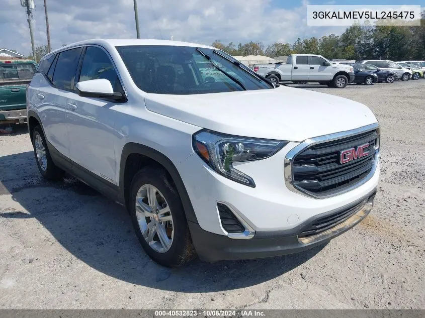 2020 GMC Terrain Fwd Sle VIN: 3GKALMEV5LL245475 Lot: 40532823