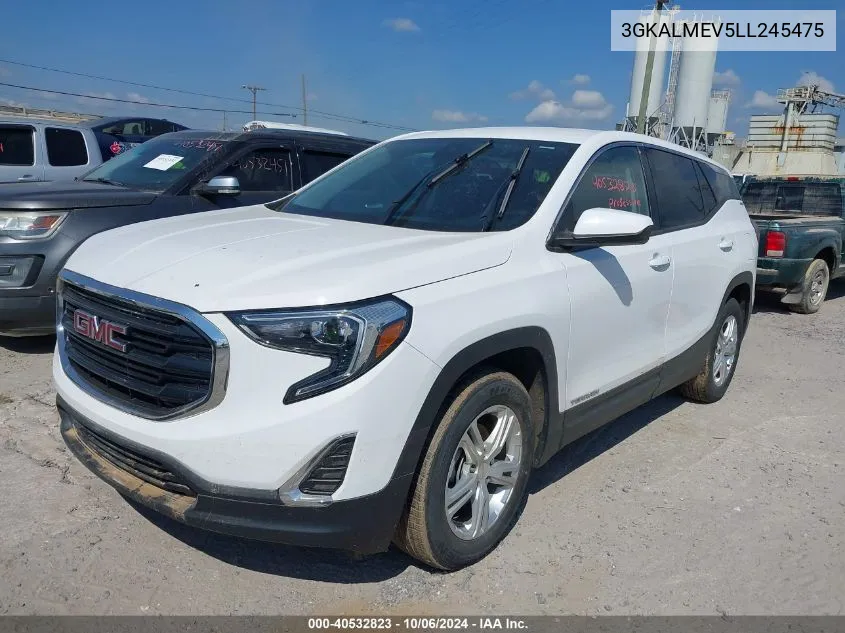 2020 GMC Terrain Fwd Sle VIN: 3GKALMEV5LL245475 Lot: 40532823