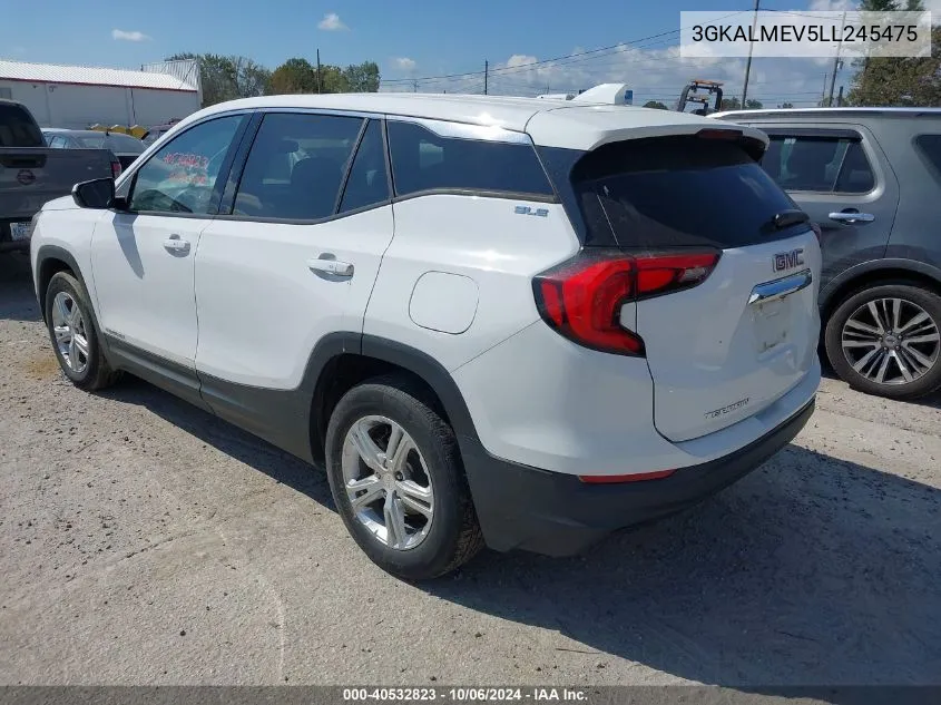 2020 GMC Terrain Fwd Sle VIN: 3GKALMEV5LL245475 Lot: 40532823