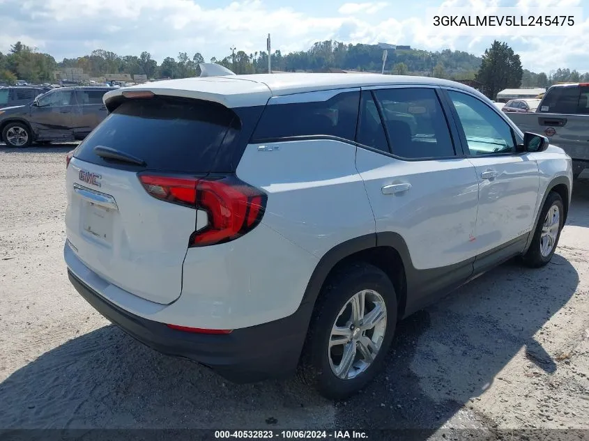 2020 GMC Terrain Fwd Sle VIN: 3GKALMEV5LL245475 Lot: 40532823