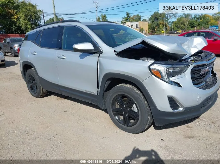 3GKALTEV3LL178403 2020 GMC Terrain Awd Sle