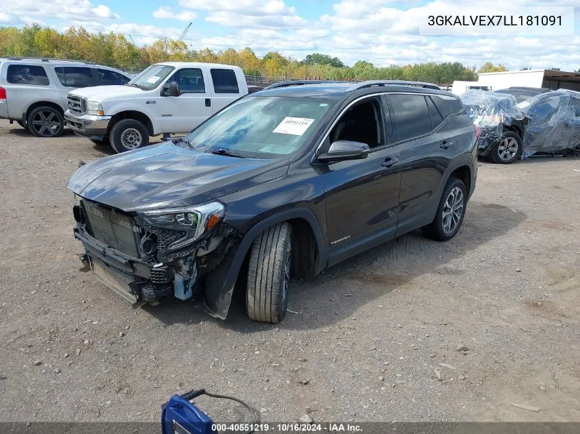 3GKALVEX7LL181091 2020 GMC Terrain Awd Slt