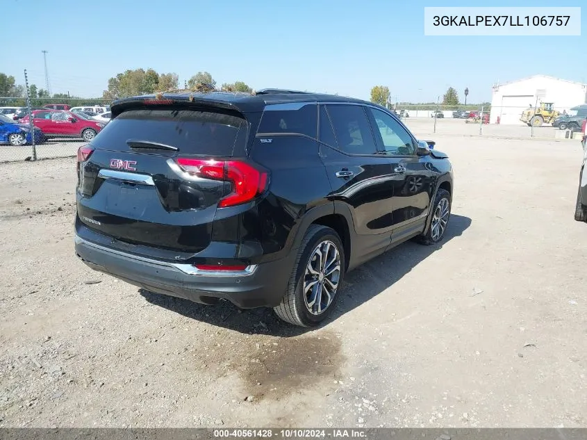 2020 GMC Terrain Fwd Slt VIN: 3GKALPEX7LL106757 Lot: 40561428