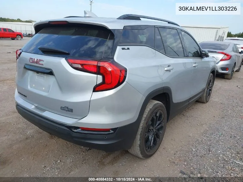 2020 GMC Terrain Fwd Sle VIN: 3GKALMEV1LL303226 Lot: 40584332