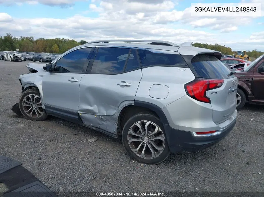 2020 GMC Terrain Awd Slt VIN: 3GKALVEV4LL248843 Lot: 40587934