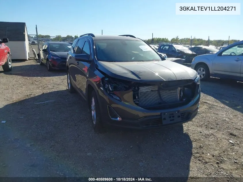 2020 GMC Terrain Awd Sle VIN: 3GKALTEV1LL204271 Lot: 40589608