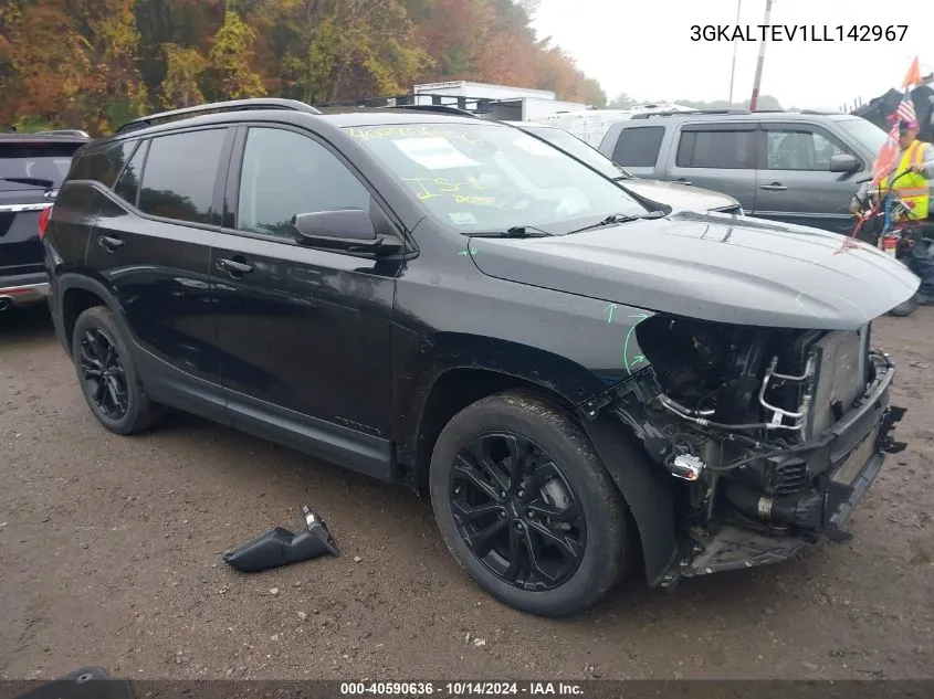 2020 GMC Terrain Awd Sle VIN: 3GKALTEV1LL142967 Lot: 40590636