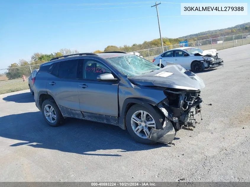 2020 GMC Terrain Sle VIN: 3GKALMEV4LL279388 Lot: 40593224