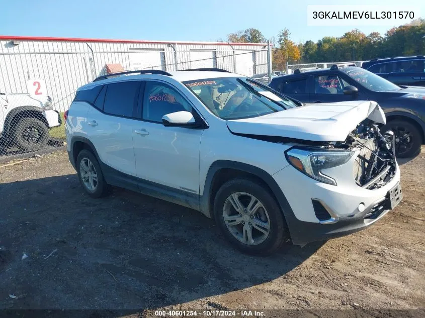 2020 GMC Terrain Fwd Sle VIN: 3GKALMEV6LL301570 Lot: 40601254