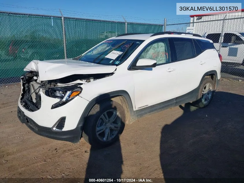 3GKALMEV6LL301570 2020 GMC Terrain Fwd Sle