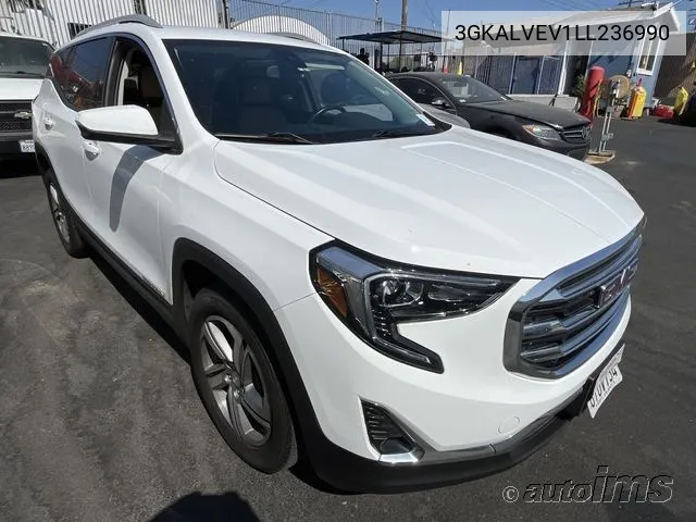 2020 GMC Terrain Awd Slt VIN: 3GKALVEV1LL236990 Lot: 40625847