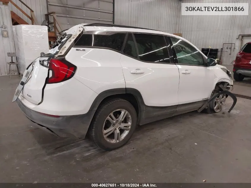 2020 GMC Terrain Awd Sle VIN: 3GKALTEV2LL301866 Lot: 40627651