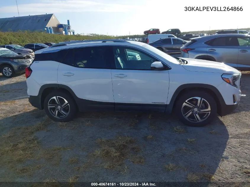 2020 GMC Terrain Fwd Slt VIN: 3GKALPEV3LL264866 Lot: 40674161