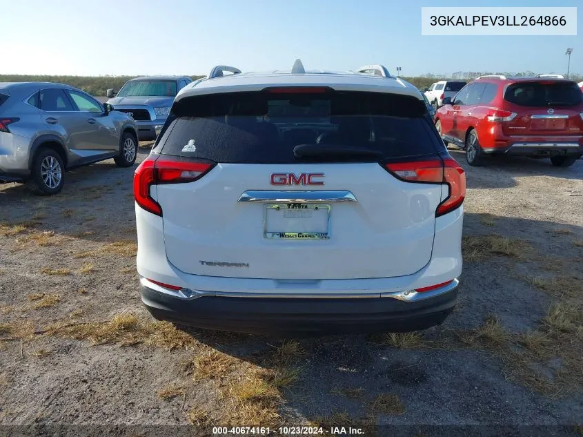 2020 GMC Terrain Fwd Slt VIN: 3GKALPEV3LL264866 Lot: 40674161