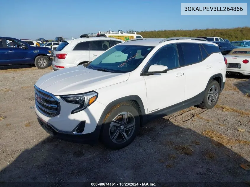 2020 GMC Terrain Fwd Slt VIN: 3GKALPEV3LL264866 Lot: 40674161