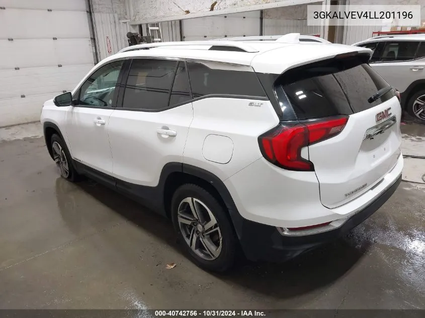 2020 GMC Terrain Awd Slt VIN: 3GKALVEV4LL201196 Lot: 40742756