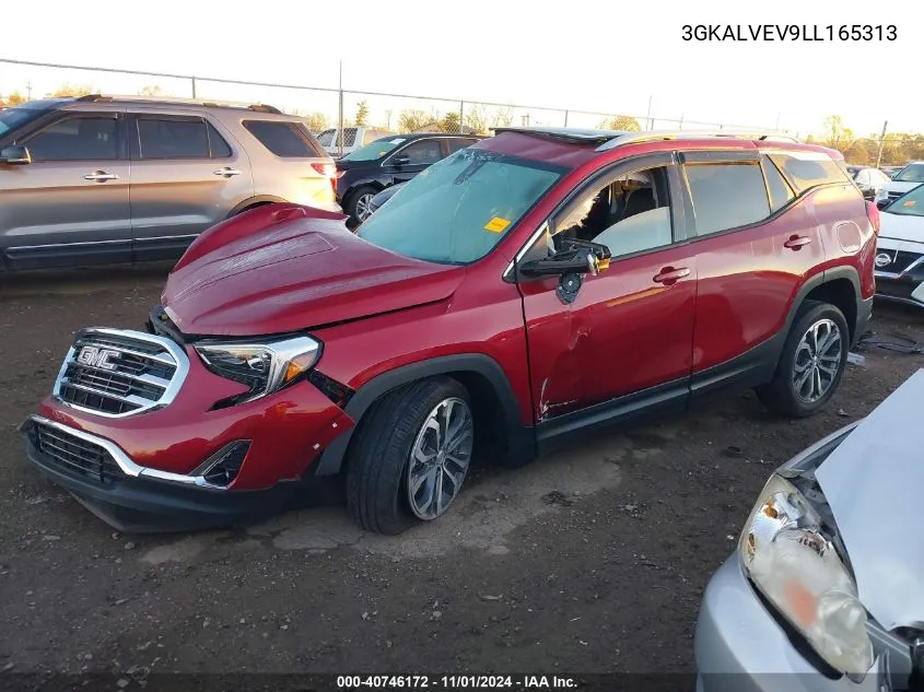 2020 GMC Terrain Awd Slt VIN: 3GKALVEV9LL165313 Lot: 40746172