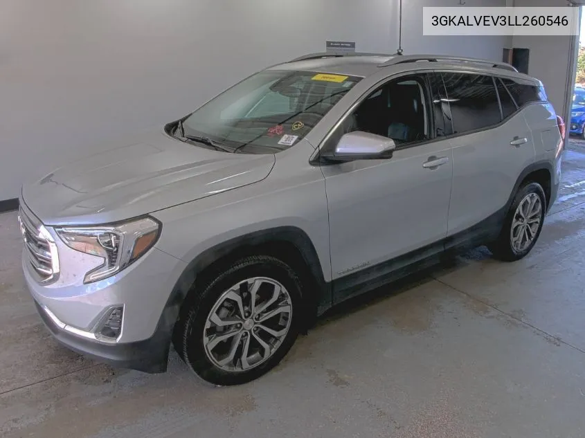 2020 GMC Terrain Awd Slt VIN: 3GKALVEV3LL260546 Lot: 40757216