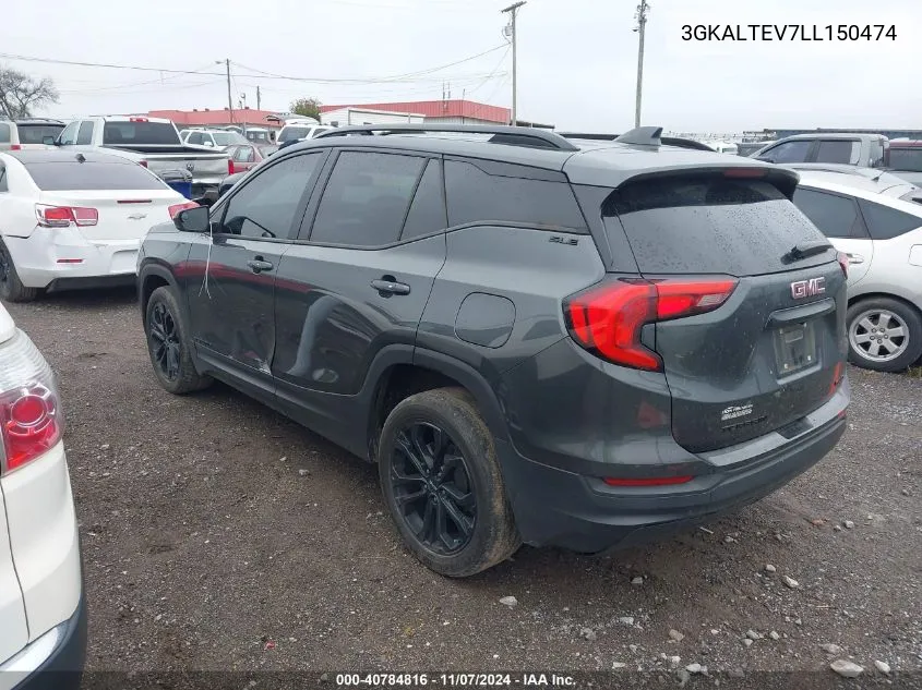 2020 GMC Terrain Awd Sle VIN: 3GKALTEV7LL150474 Lot: 40784816