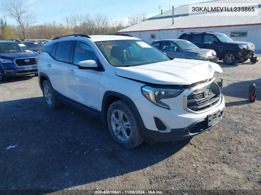 2020 GMC Terrain Fwd Sle VIN: 3GKALMEV1LL235865 Lot: 40810641