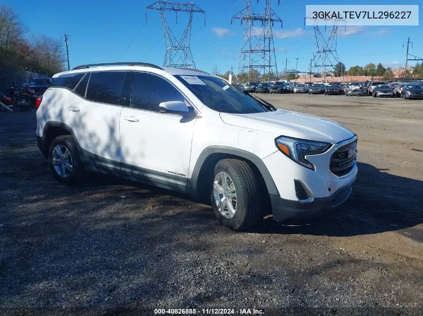 2020 GMC Terrain Awd Sle VIN: 3GKALTEV7LL296227 Lot: 40826885