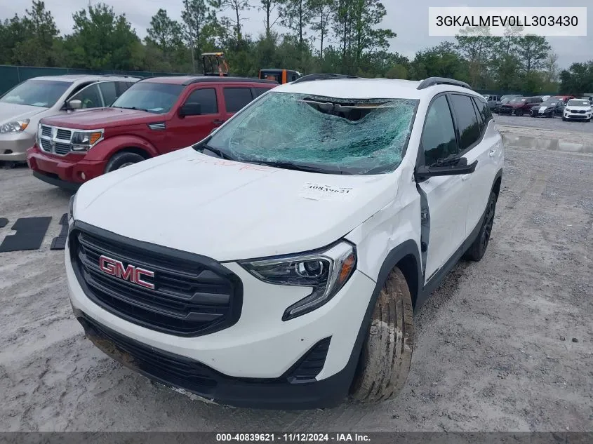 2020 GMC Terrain Fwd Sle VIN: 3GKALMEV0LL303430 Lot: 40839621