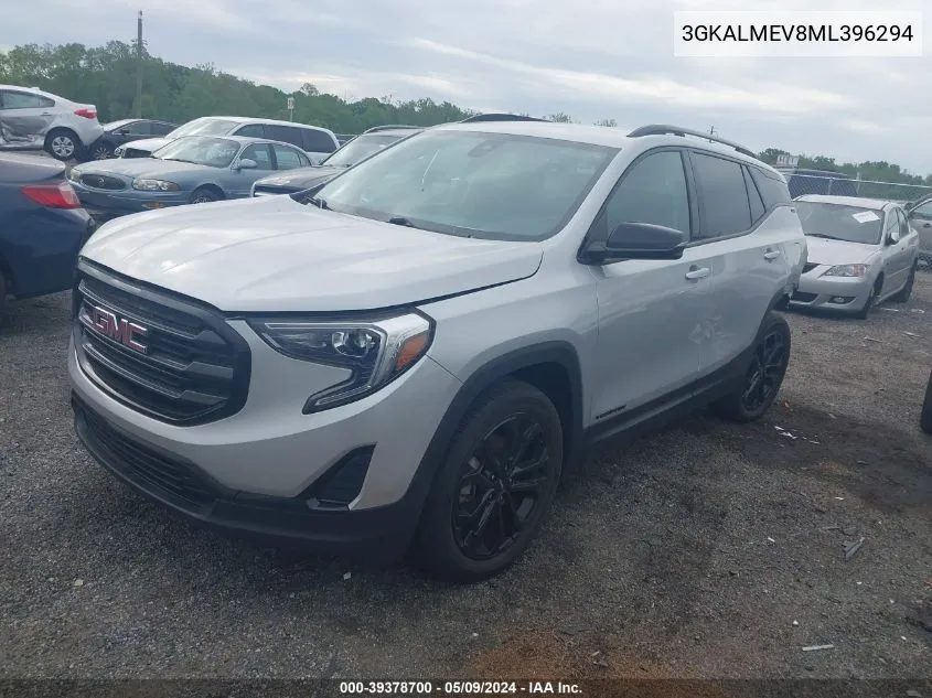 2021 GMC Terrain Fwd Sle VIN: 3GKALMEV8ML396294 Lot: 39378700