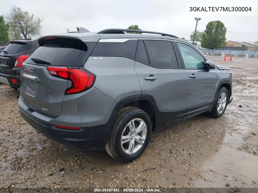 3GKALTEV7ML300004 2021 GMC Terrain Awd Sle